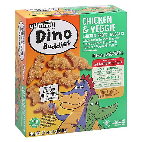 Yummy Chicken & Veggie Nuggets - 21 OZ