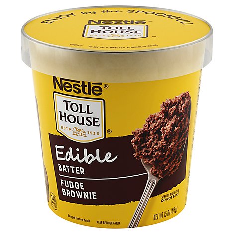 Nestle Toll House Edible Fudge Brownie B - 15 OZ