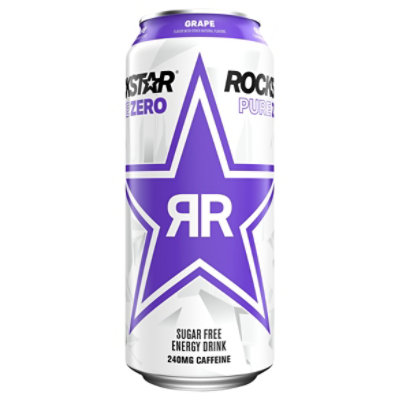 Rockstar Energy Drink 16 Fl Oz/4, 4 pk / 16 fl oz - Baker's