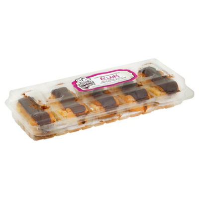 Mini Custard Filled Eclairs - 9.75 OZ - Image 1