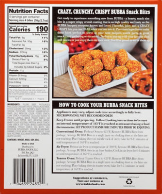 Bubba Snack Bites Beef & Cheddar - 10.5 OZ - Image 6
