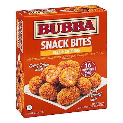 Bubba Snack Bites Beef & Cheddar - 10.5 OZ - Image 1