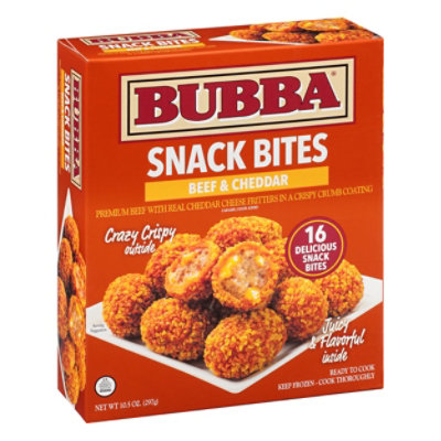 Bubba Snack Bites Beef & Cheddar - 10.5 OZ