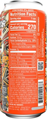 Rockstar Energy Drink Boom Whiped & Blended Orange Can - 16 FZ - Image 5