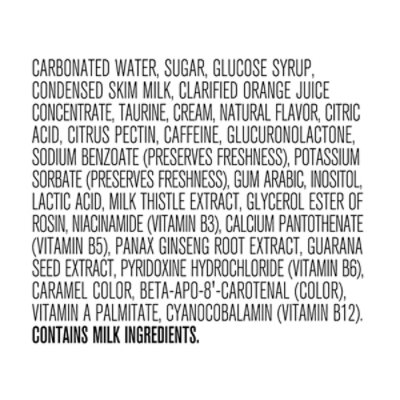 Rockstar Energy Drink Boom Whiped & Blended Orange Can - 16 FZ - Image 4