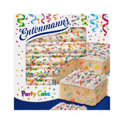 Entenmann's Iced Party Cake - 18 Oz - Image 1