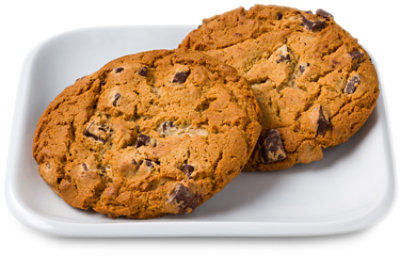 In-store Bakery Cookies Jumbo Chocolate Chunk 2 Count - EA - Image 1