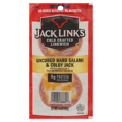 Jack Links Beef And Pork Hard Salami And Colby Jack Cheese - 1.5 OZ - Image 3