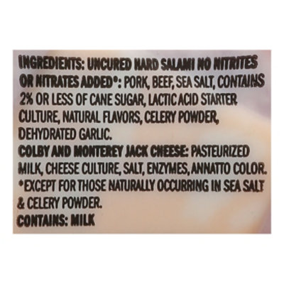 Jack Links Beef And Pork Hard Salami And Colby Jack Cheese - 1.5 OZ - Image 5