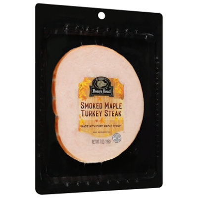 Boars Head Smoked Maple Turkey Steak - 7 OZ