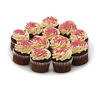Red Velvet Cupcake Crm Chs Iced 12 Count - EA