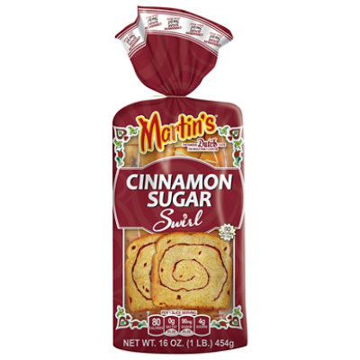 Martins Cinnamon Sugar Swirl Potato Bread - 16 OZ - Image 2