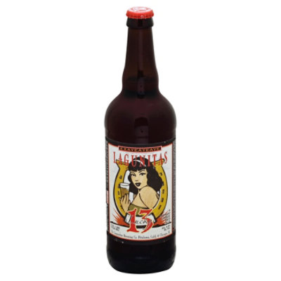 Lagunitas Seasonal Ale Beer Bottle 22 FZ Safeway