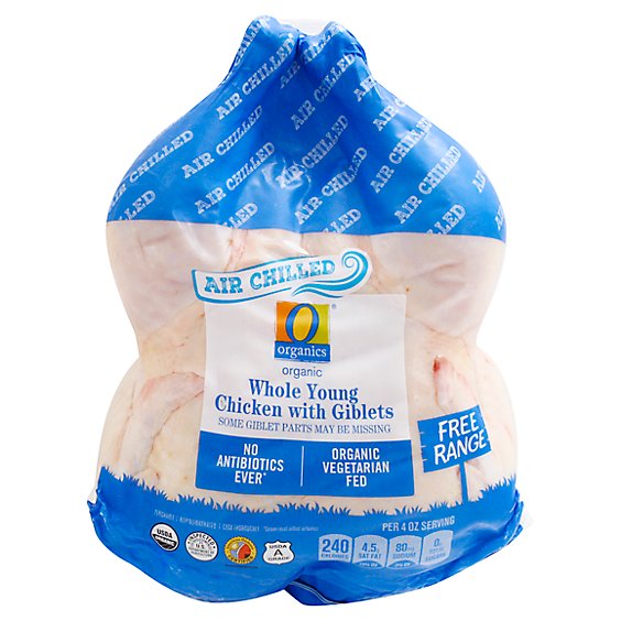 O Organics Chicken Whole Air Chill - 5 Lb
