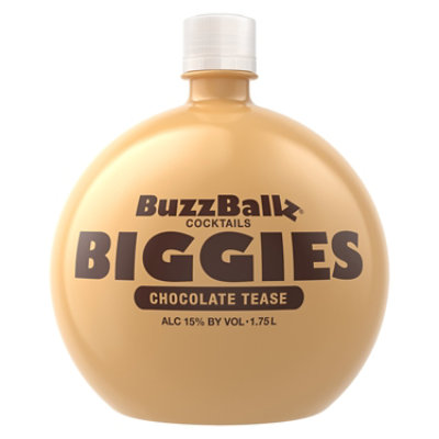 Buzzballz Biggies Chocolate - 1.75 Liter