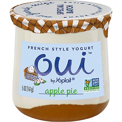 Oui By Yoplait Apple Pie French Style Yogurt - 5 OZ - Image 2