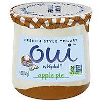 Oui By Yoplait Apple Pie French Style Yogurt - 5 OZ - Image 1