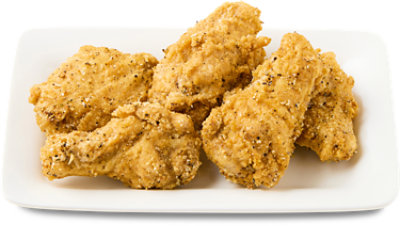 Lemon Pepper Boneless Chicken Wings Hot - 1 Lb. - Image 1