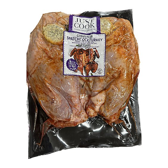 Citrus Herb Spatchcock Turkey Antibiotic Free - 8 Lb