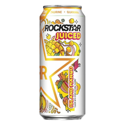 Rockstar Juiced Energy Drink Island Mang - 16 FZ - Image 3