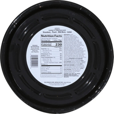 Jon Donaire Fruitstand Variety Cheesecake - 40 OZ - Image 5