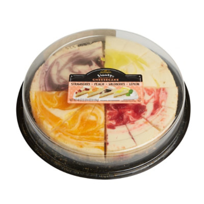Jon Donaire Fruitstand Variety Cheesecake - 40 OZ - Image 1