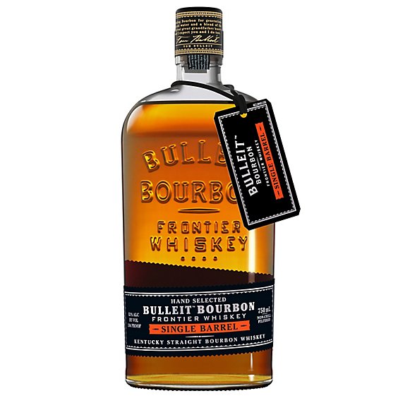Bulleit Bourbon Single Barrel Whiskey - 750 Ml
