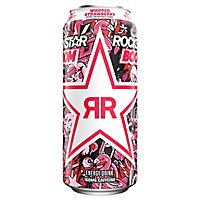 Rockstar Energy Drink Boom Whipped & Blended Strawberry Can - 16 FZ - Image 3
