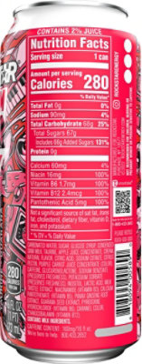 Rockstar Energy Drink Boom Whipped & Blended Strawberry Can - 16 FZ - Image 6