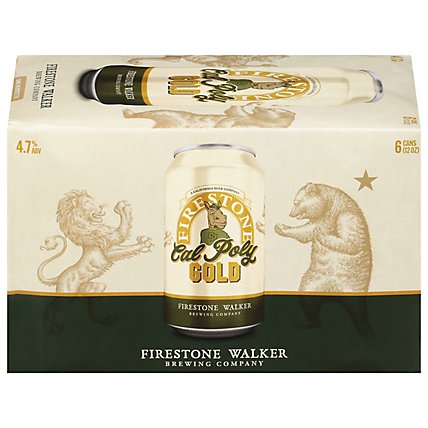 Firestone Walker Cal Poly Gold 6 Count - 12 Fl. Oz. - Image 2