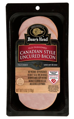 Boars Head Canadian Bacon - 6 OZ - Image 1