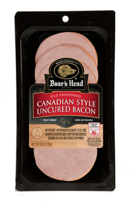 Boars Head Canadian Bacon - 6 OZ