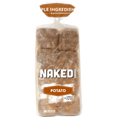 Naked Bread Potato Rolls 8pk - 8 CT