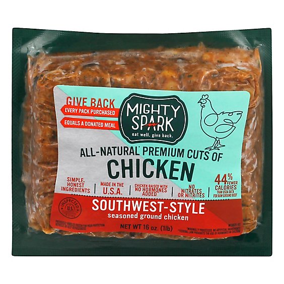 Mighty Spark Southwest Chicken Brick - 16 OZ
