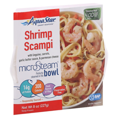 Aqua Star Shrimp Scampi Bowl - 8 OZ