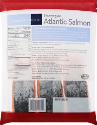 Waterfront Bistro Salmon Norwegian Atlantic - 16 OZ - Image 5