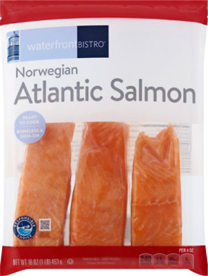 Waterfront Bistro Salmon Norwegian Atlantic - 16 OZ - Image 2