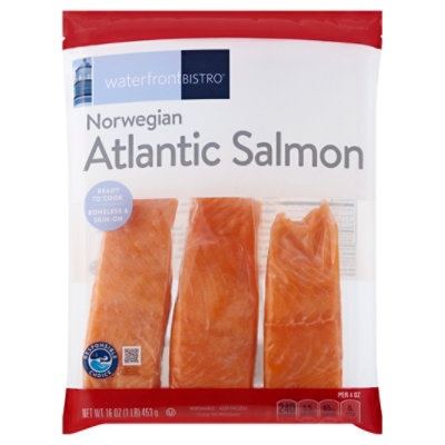 Waterfront Bistro Salmon Norwegian Atlantic - 16 OZ