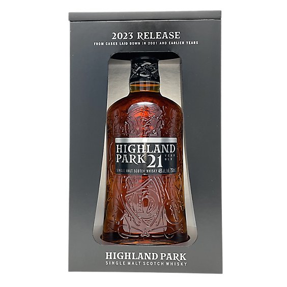 Highland Park Single Malt Scotch 21yr 92 PF-750 ML (Limited quantities may be avaliable in store)