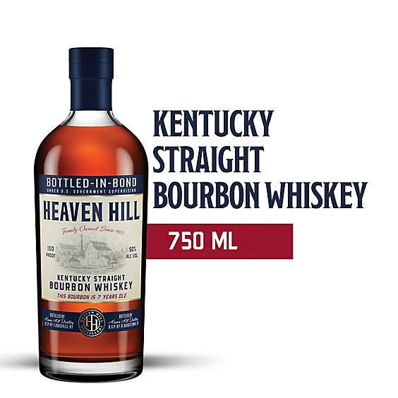 Heaven Hill Kentucky Straight 7yr 100 Proof-750 ML (Limited quantities may be avaliable in store)
