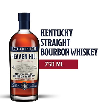 Heaven Hill Kentucky Straight Whiskey 7yr Bib - 750 ML - Image 1
