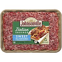 Johnsonville Sweet Italian Ground Pork Sausage - 16 OZ - Image 1