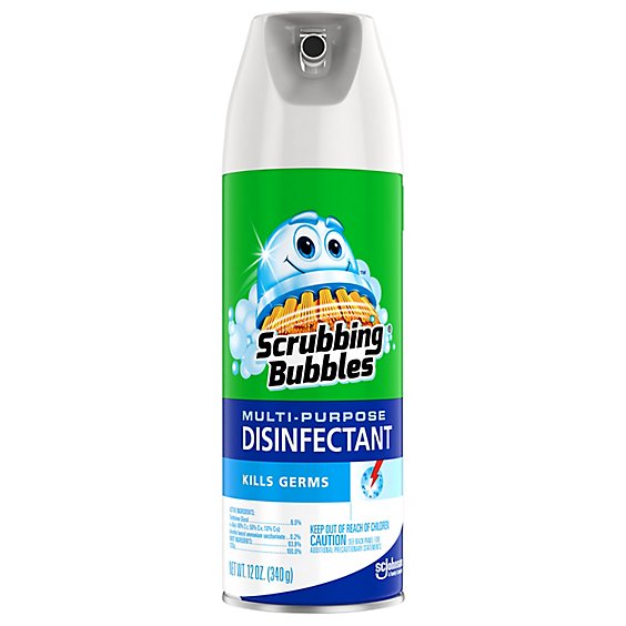 Scrubbing Bubbles Multi Purpose Disinfectant Spray Aerosol - 12 Oz