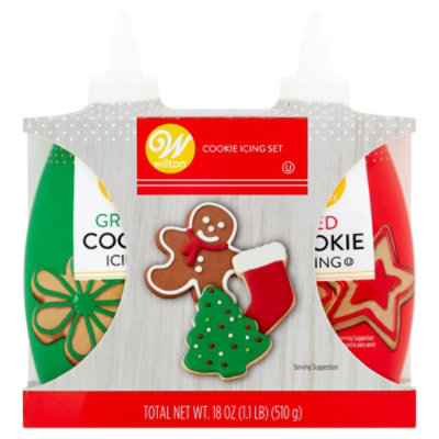 Wil 2pk Hldy Cookie Icing Set - EA - Image 1