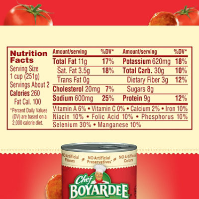 Chef Boyardee Mini Spaghetti And Meatballs - 14.5 Oz - Image 4