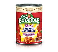 Chef Boyardee Spaghetti And Meatballs Mini Bites - 14.5 OZ