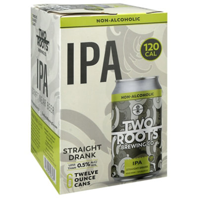 Two Roots Straight Drank Ipa Non-alcoholic Cns - 6-12 FZ