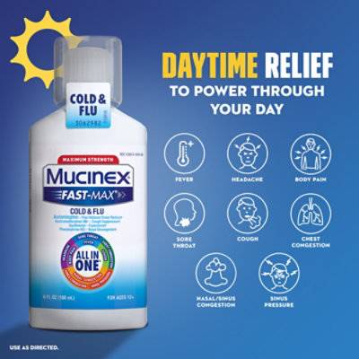 Mucinex Fast Max Day&night Cold Flu - 2-6 FZ - Image 4