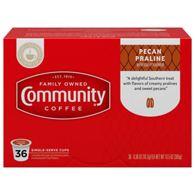 Community Coffee Pecan Praline Medium Roast Single Serve Coffee - 36 CT - Image 3