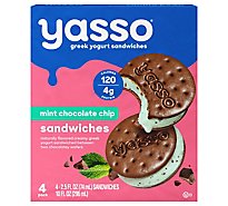 Yasso Sandwich Yogurt Mint Chocolate - 12 OZ